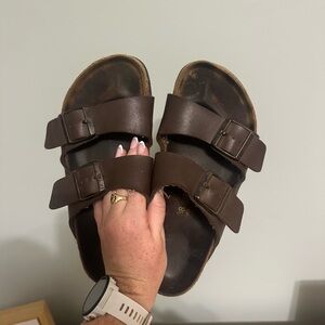 Birkenstock Dark Brown Arizona Sandals